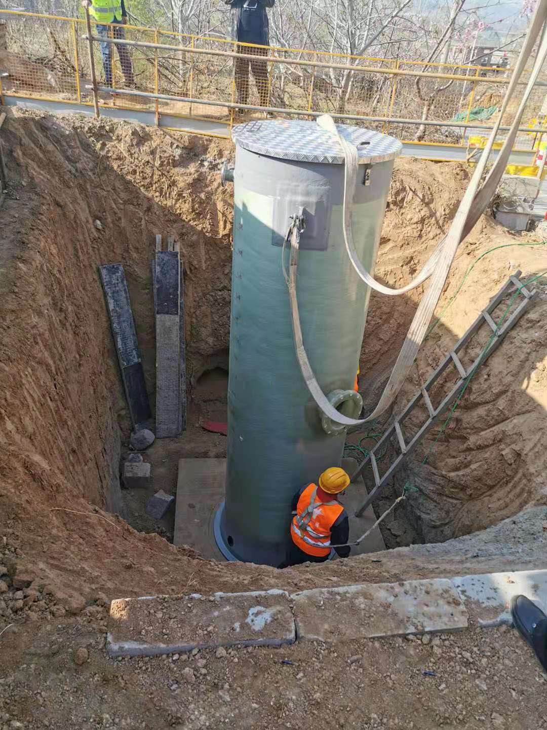 常州濟南市農村一體化預制泵站案例